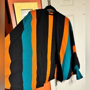 Open front oversized cardigan